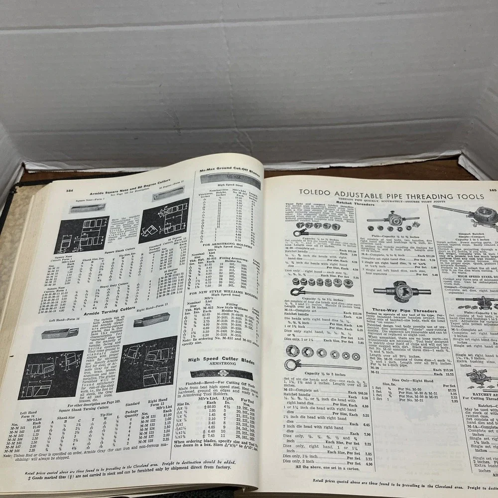 Worthington 1950 Hardware Catalog Cleveland Ohio Industrial Trade Vintage